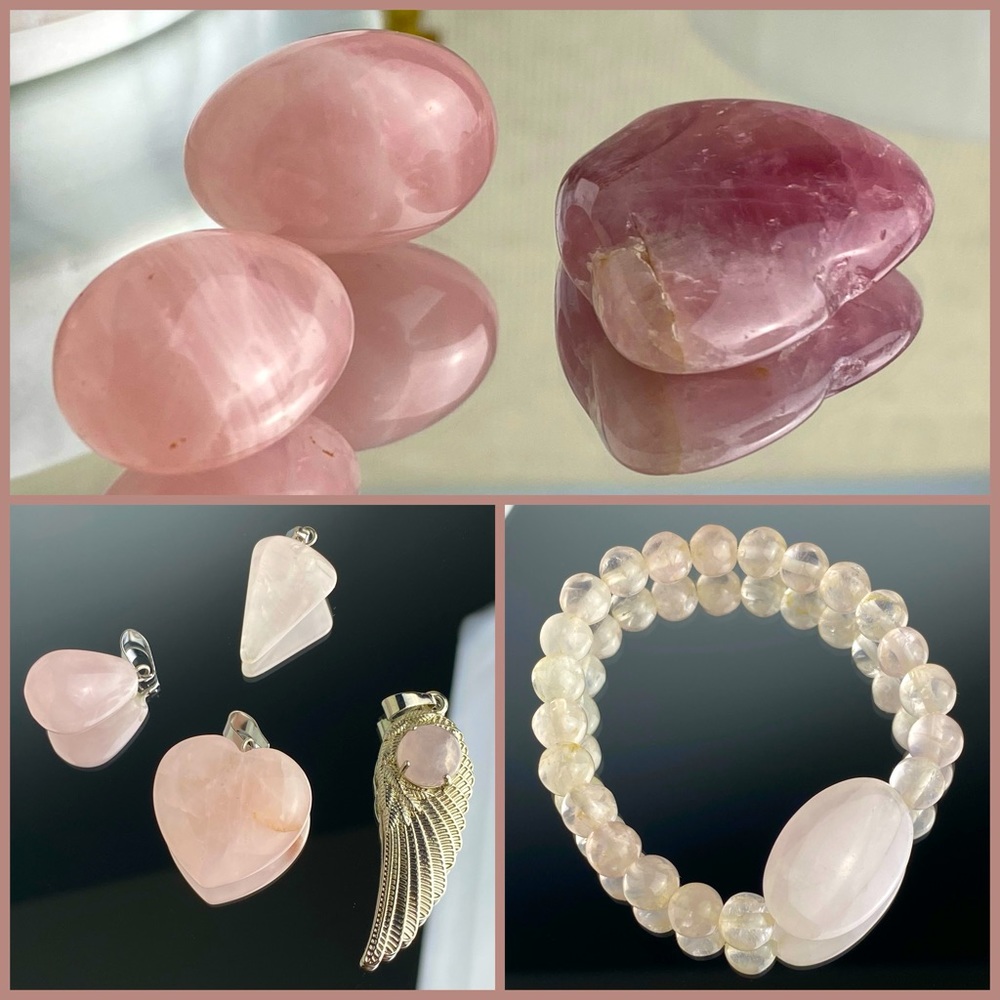 Rose Quartz Gemstone Bundle